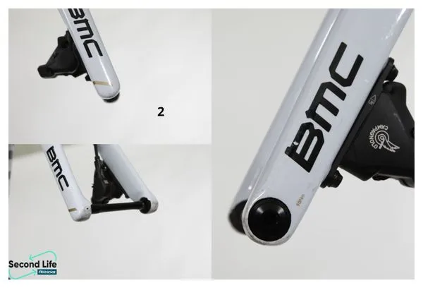 BMC Bicicleta profesional de equipo - BMC Team Machine SLR01 Campagnolo Super Record EPS 12v Team AG2R Citroën 'Antoine Raugel'